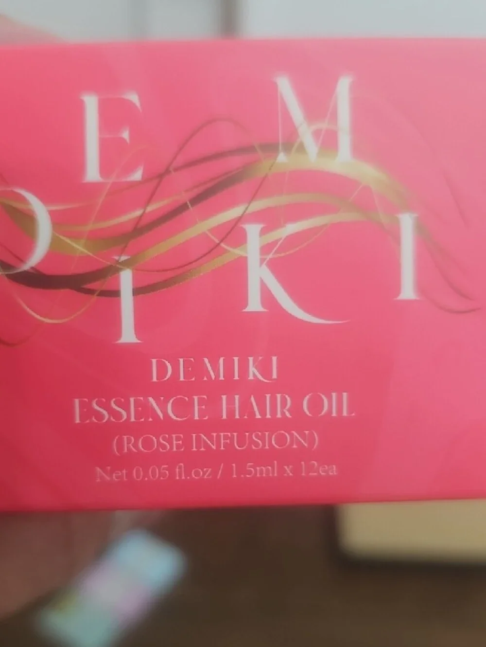 DEMlKI Essence Hair Oil - Hair Serum Anti Friz New 12 Units